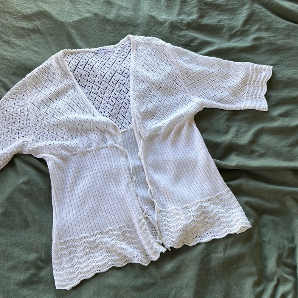 dainty knit top